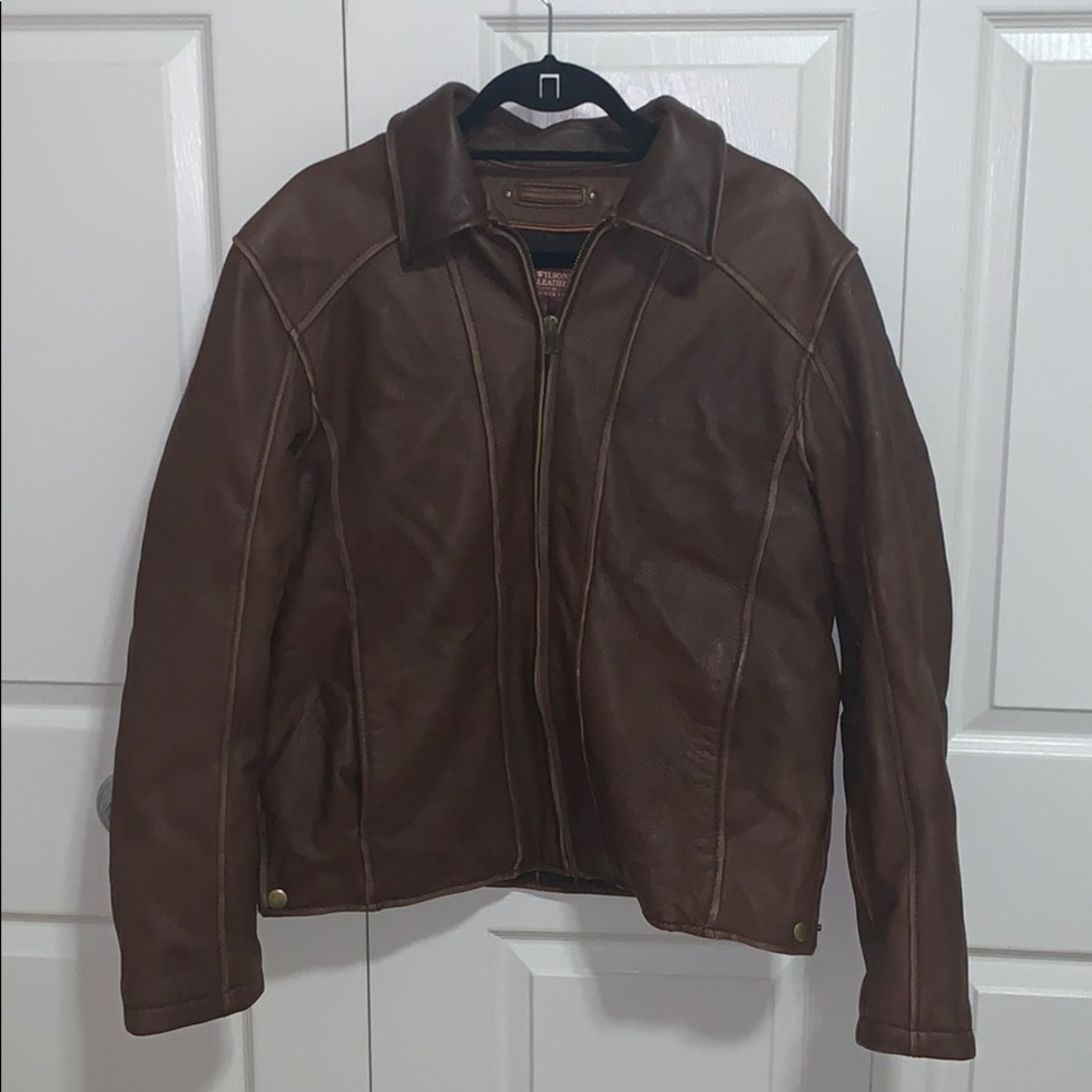 Vintage Wilsons Leather Bomber Jacket